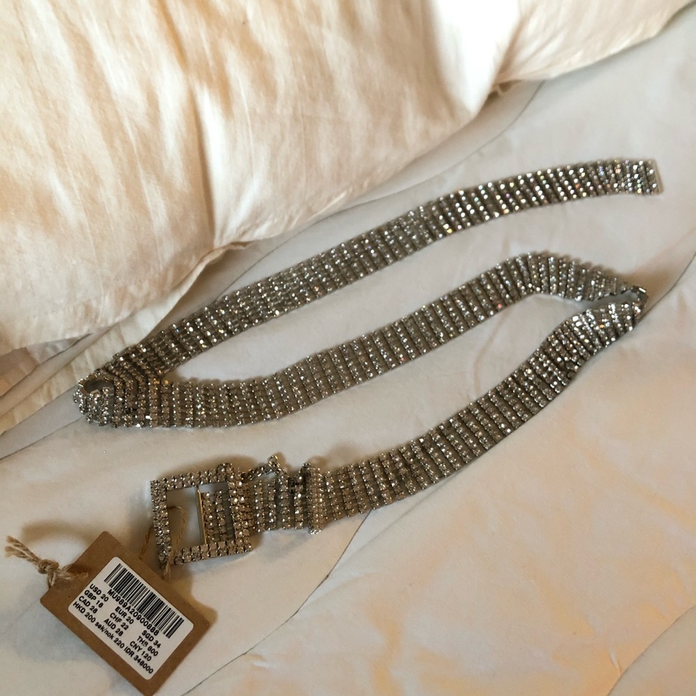 Brandy Melville Rhinestone Belt